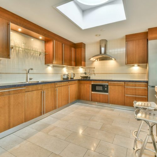 Bright kitchen design