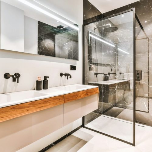 Elegant bathroom design